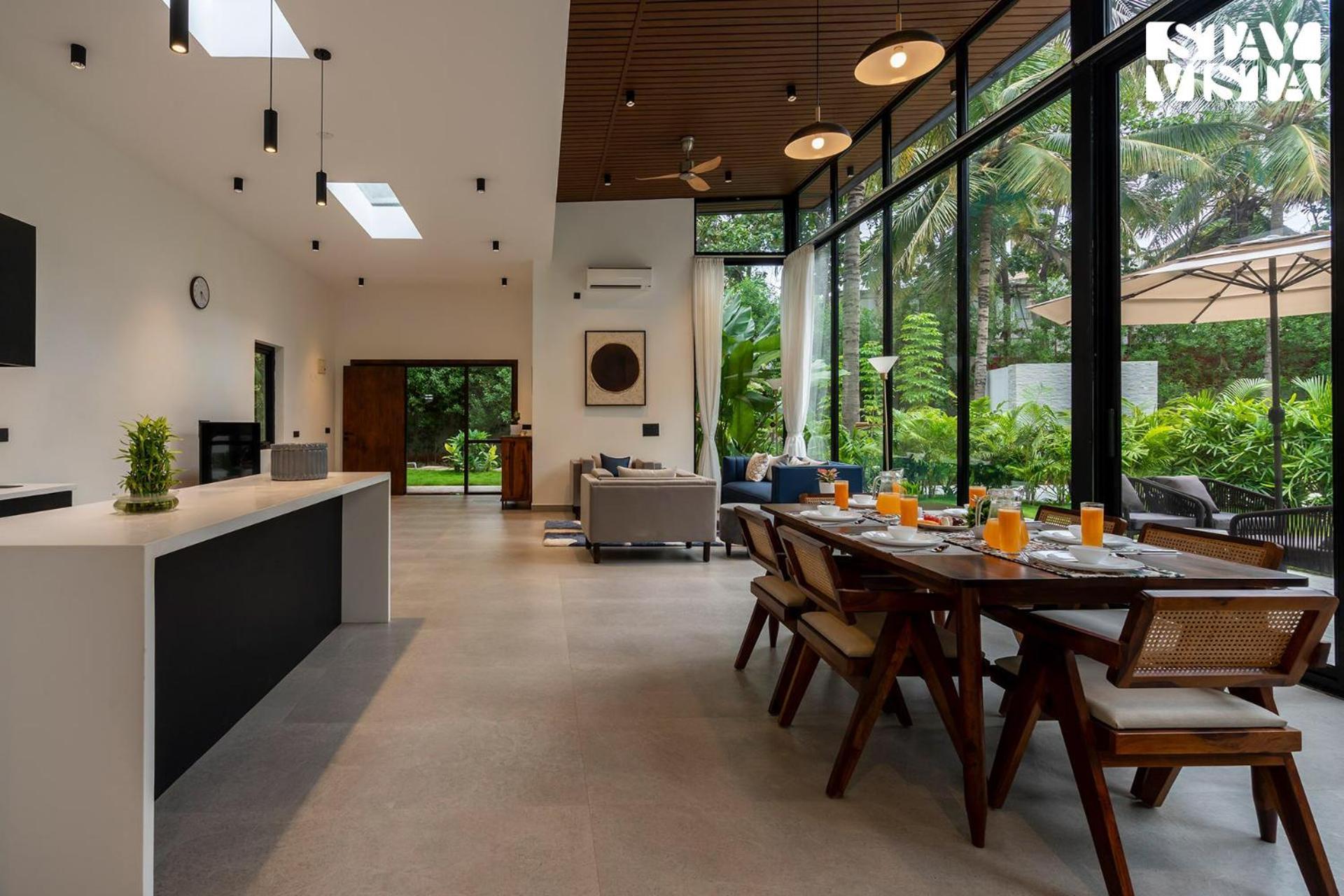 Stayvista At M Villa With Breakfast Included Bangalore Bagian luar foto